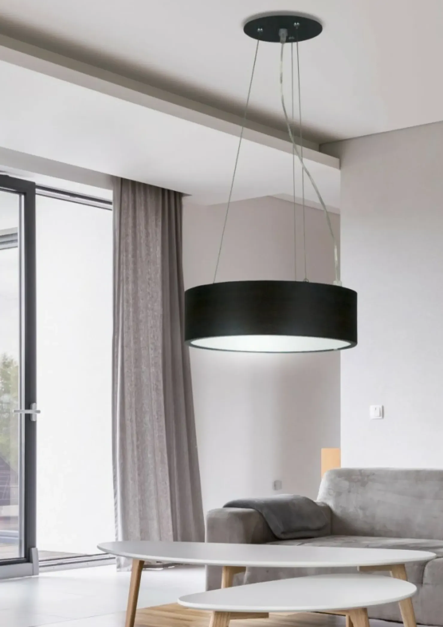 Ledowa, okrągła lampa wisząca 65000K 31-39521 ZIGO | Kaja Oświetlenie*Sklep Kaja Outlet