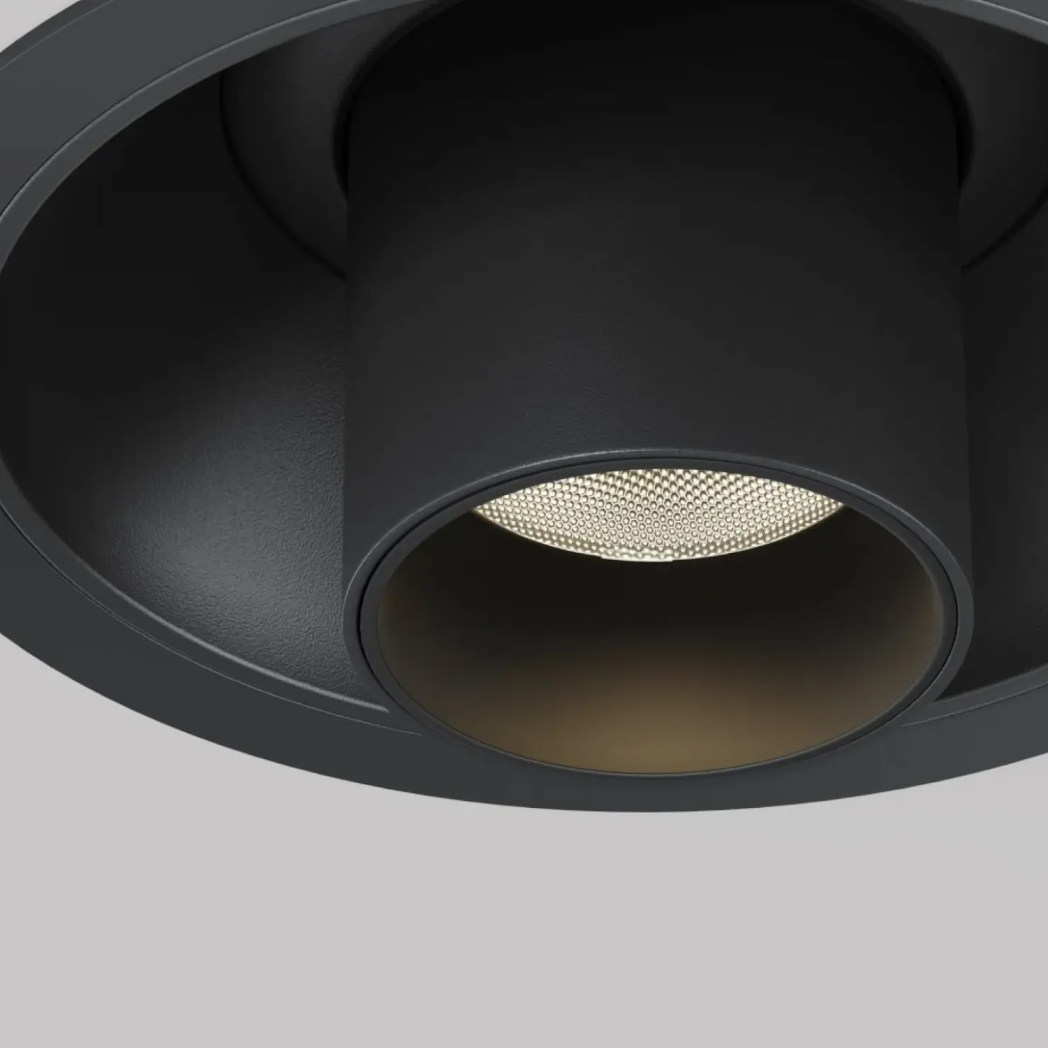 Ledowa oprawa podtynkowa, LED 7W C140RS-L300-7W3K-B z serii FOCUS T*Sklep Kaja Discount