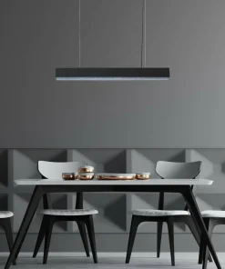Discount Sklep Kaja Ledowa, pozioma lampa 80cm LP-1201/1P M BK SMART MIRA M | Kaja