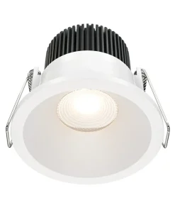 Ledowe, białe oczko wpustowe ⌀6cm 3000K DL034-01-06W3K-W z serii ZOOM*Sklep Kaja Flash Sale