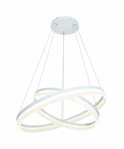 Flash Sale Sklep Kaja Ledowe, białe, wiszące obręcze ⌀40cm i ⌀60cm ML065 RING | Kaja