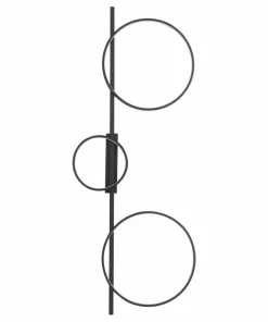 Ledowy plafon czarne obręcze 100cm 3000K 10816 CIRCOLO LED | Kaja*Sklep Kaja Flash Sale