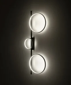 Ledowy plafon czarne obręcze 100cm 3000K 10816 CIRCOLO LED | Kaja*Sklep Kaja Flash Sale