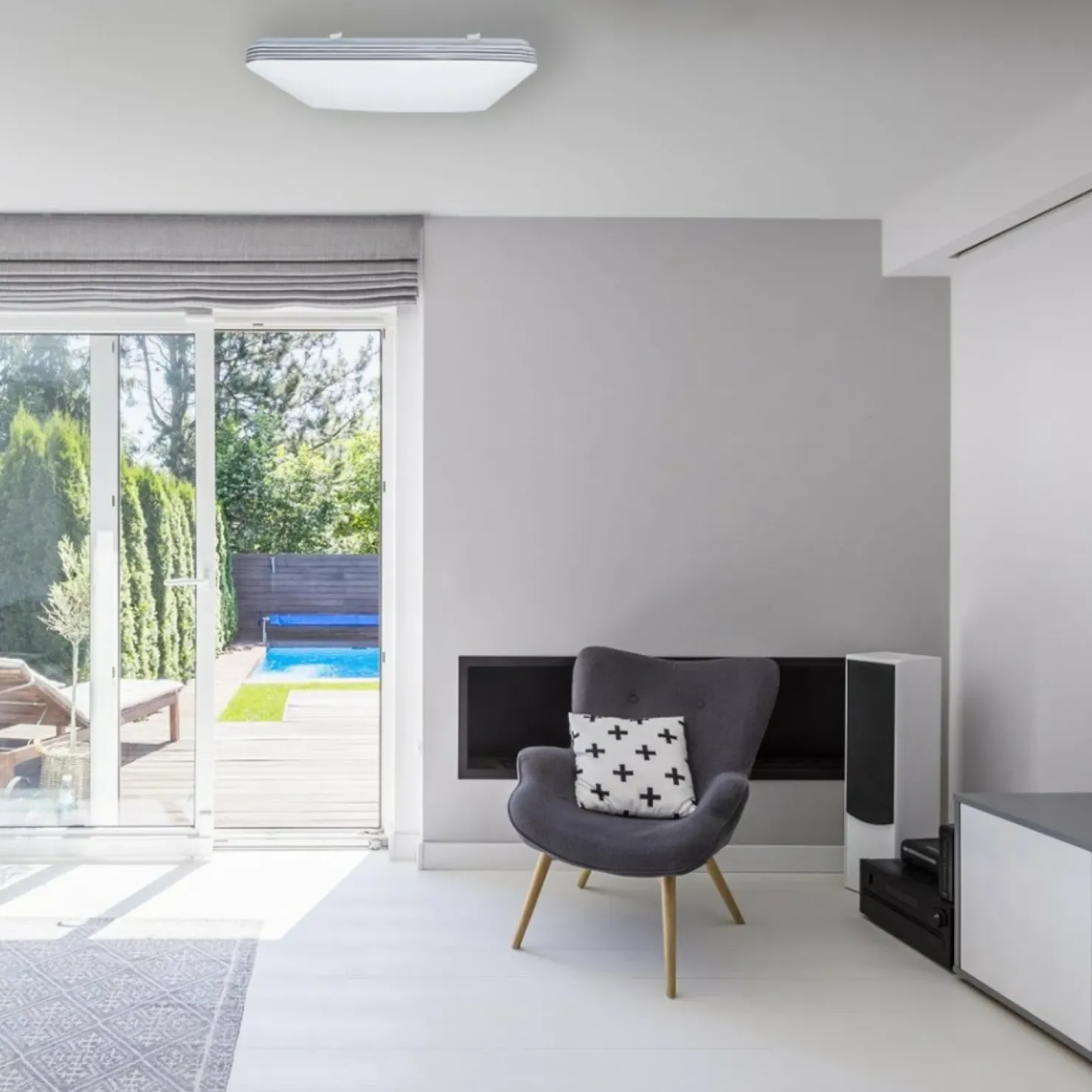 Ledowy plafon o mocy 72W, regulowana barwa ML4857 z serii PALERMO | Kaja Oświetl*Sklep Kaja Online