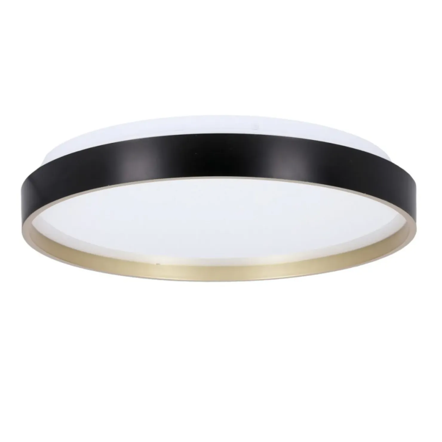 Ledowy plafon z czarną obręczą, do korytarza 13-11299 z serii FLORIDA*Sklep Kaja Shop