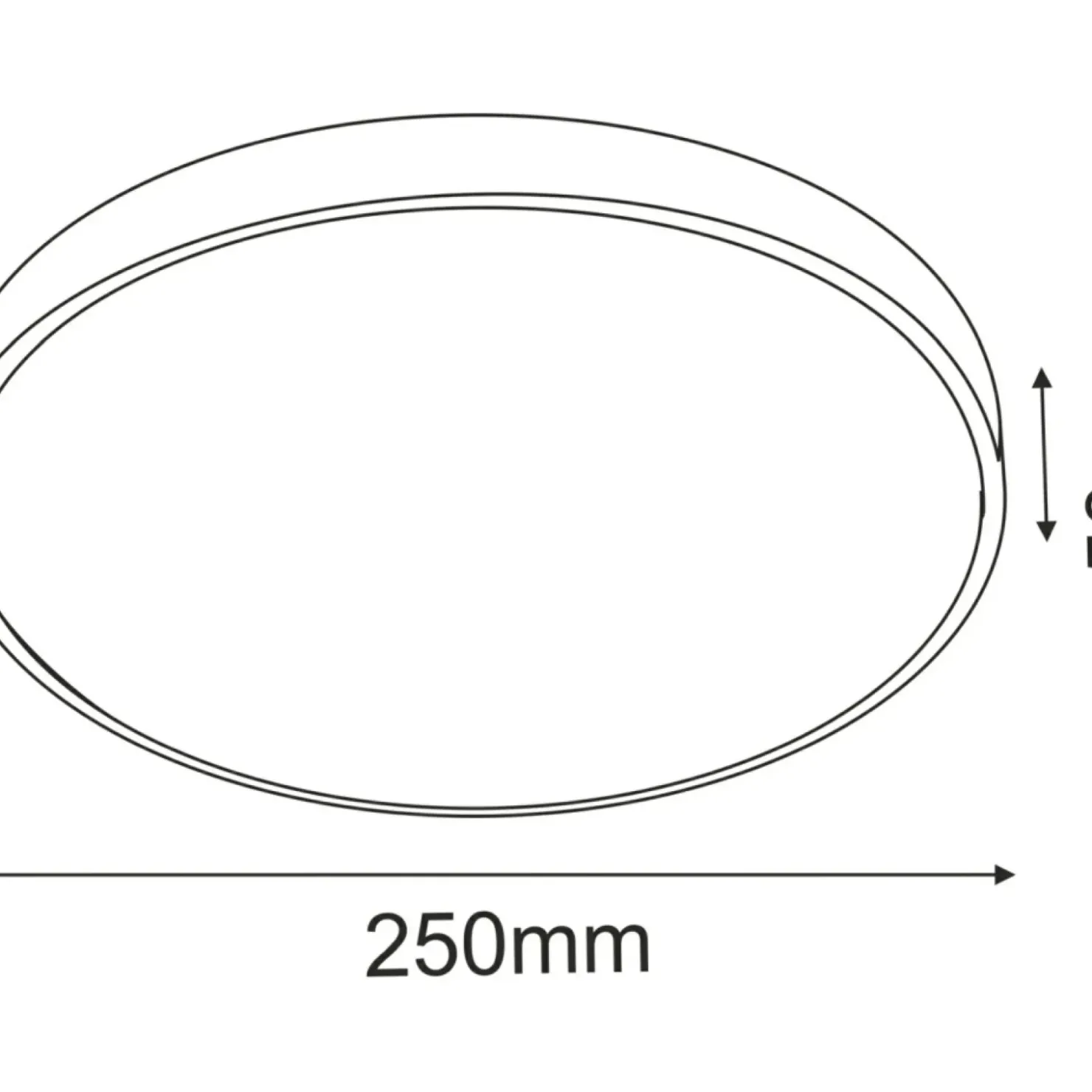 Ledowy plafon z neutralnym światłem ⌀25cm 4000K ANT 1061 IKA | Kaja*Sklep Kaja Online
