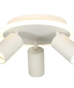 Ledowy plafon z reflektorami GU10 LP-0612/3C ROUND WH PARMA | Kaja*Sklep Kaja Hot