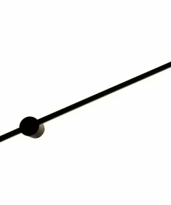 Ledowy, prosty kinkiet do salonu 60cm W90477-60BK TROY | Kaja*Sklep Kaja Cheap