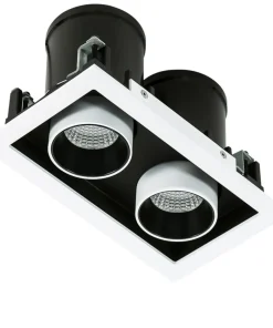 Ledowy reflektor GL7117-2/12W 4000K WH+BL MERCANTA | Kaja Oświetlenie*Sklep Kaja Cheap