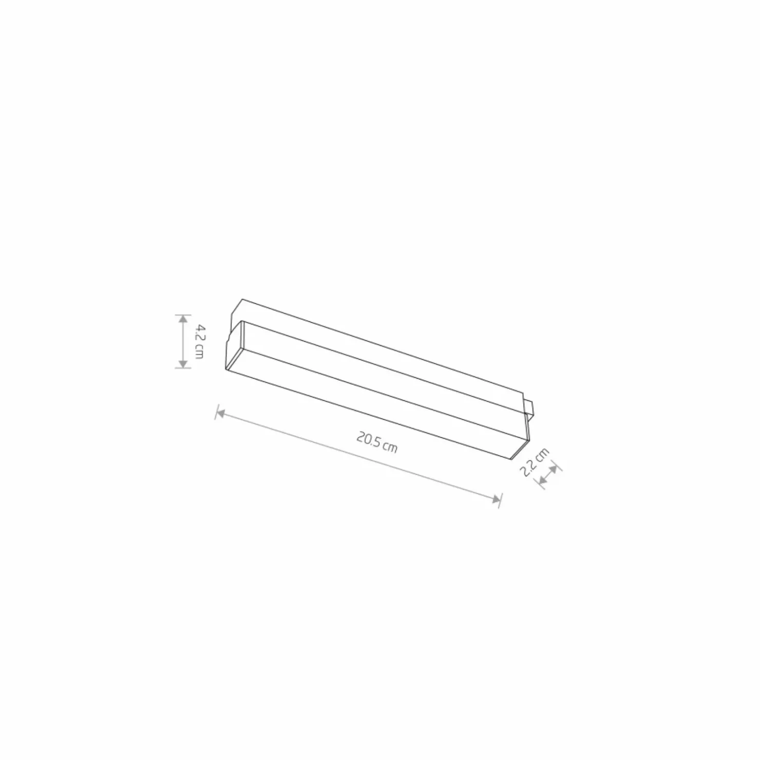 Liniowa lampa do szyny magnetycznej 1F 10651 LVM LINE LED | Kaja*Sklep Kaja Best