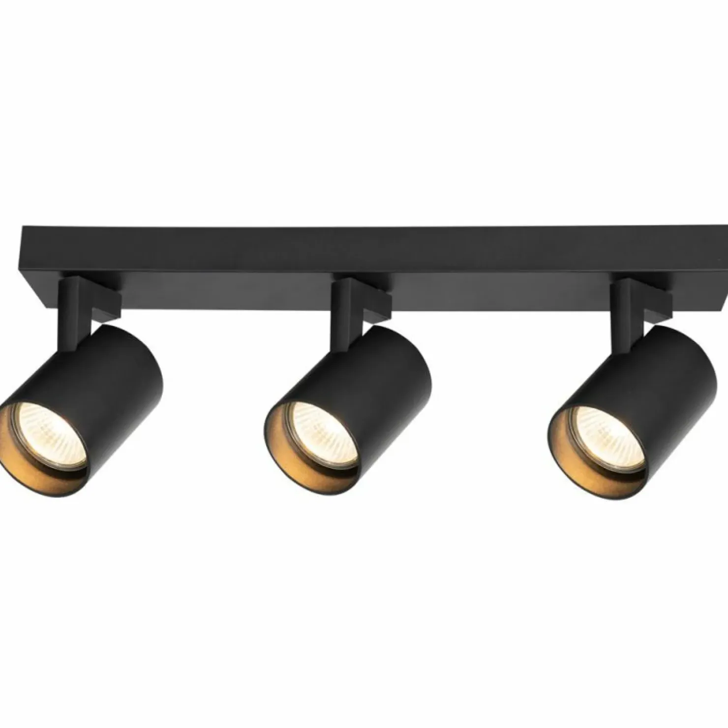 Cheap Sklep Kaja Liniowa lampa sufitowa w kolorze czarnym, 3 spoty ML0681 VOLF | Kaja
