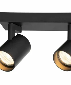 Cheap Sklep Kaja Liniowa lampa sufitowa w kolorze czarnym, 3 spoty ML0681 VOLF | Kaja