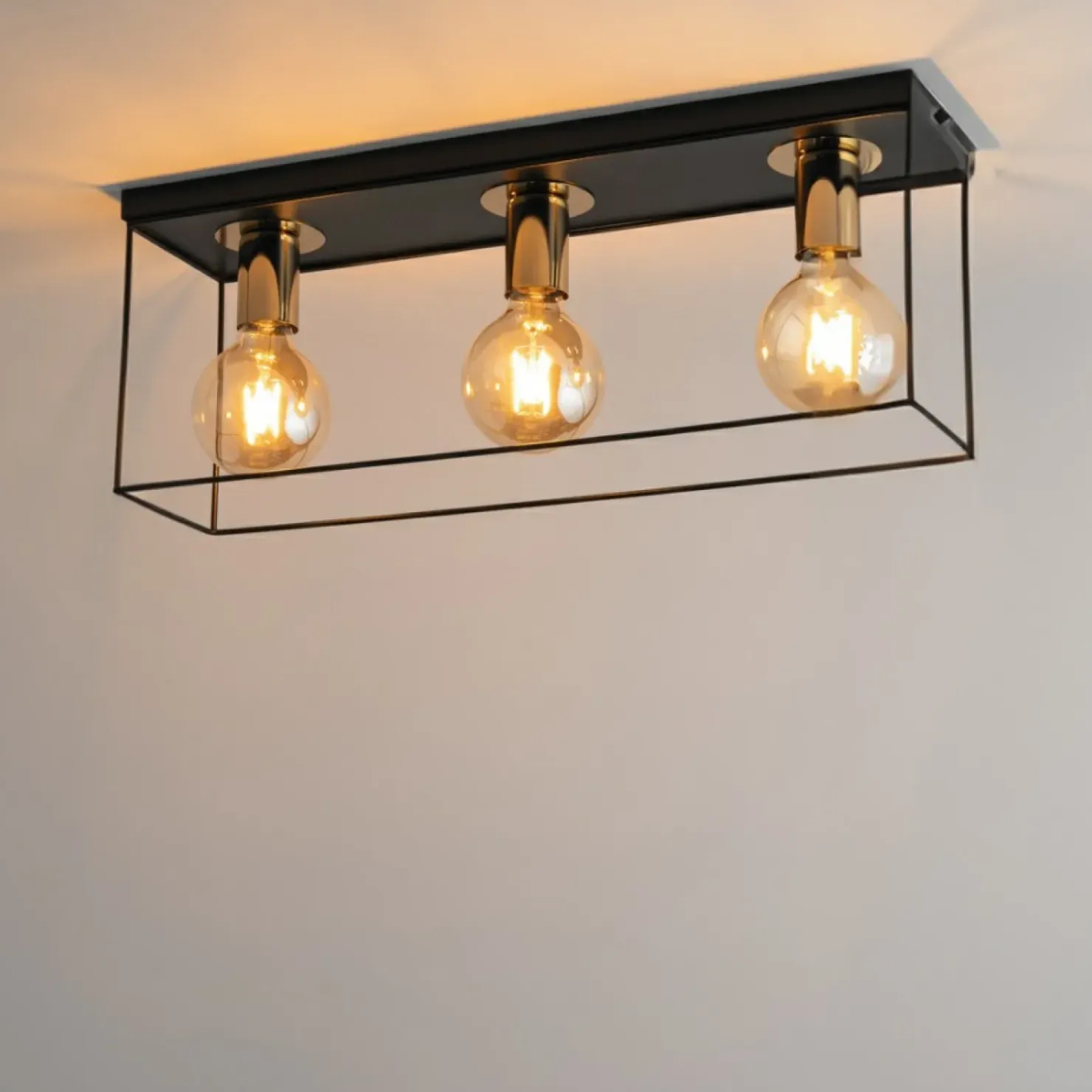 Liniowa lampa sufitowa, złote oprawki SIG 40704 VOX | Kaja Oświetlenie*Sklep Kaja Cheap