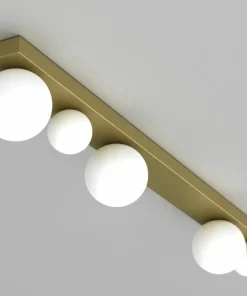 Flash Sale Sklep Kaja Liniowa lampa z kloszami o różnych rozmiarach MLP8398 BIBIONE | Kaja