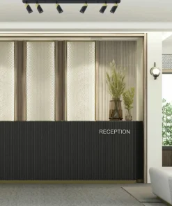 Best Sklep Kaja Listwa natynkowa z czarno-złotymi reflektorami ML0283 NEO | Kaja
