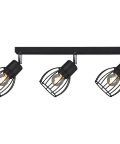 Store Sklep Kaja Listwa sufitowa w stylu industrialnym K-4566 MIKA BLACK | Kaja czarny