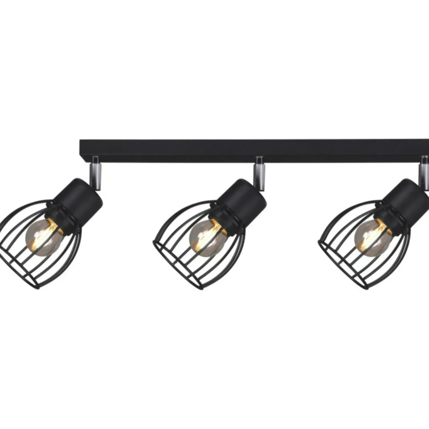 Store Sklep Kaja Listwa sufitowa w stylu industrialnym K-4566 MIKA BLACK | Kaja czarny