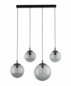 Best Sale Sklep Kaja Listwa sufitowa z ciemnymi kloszami TK 5381 ESME GRAPHITE | Kaja