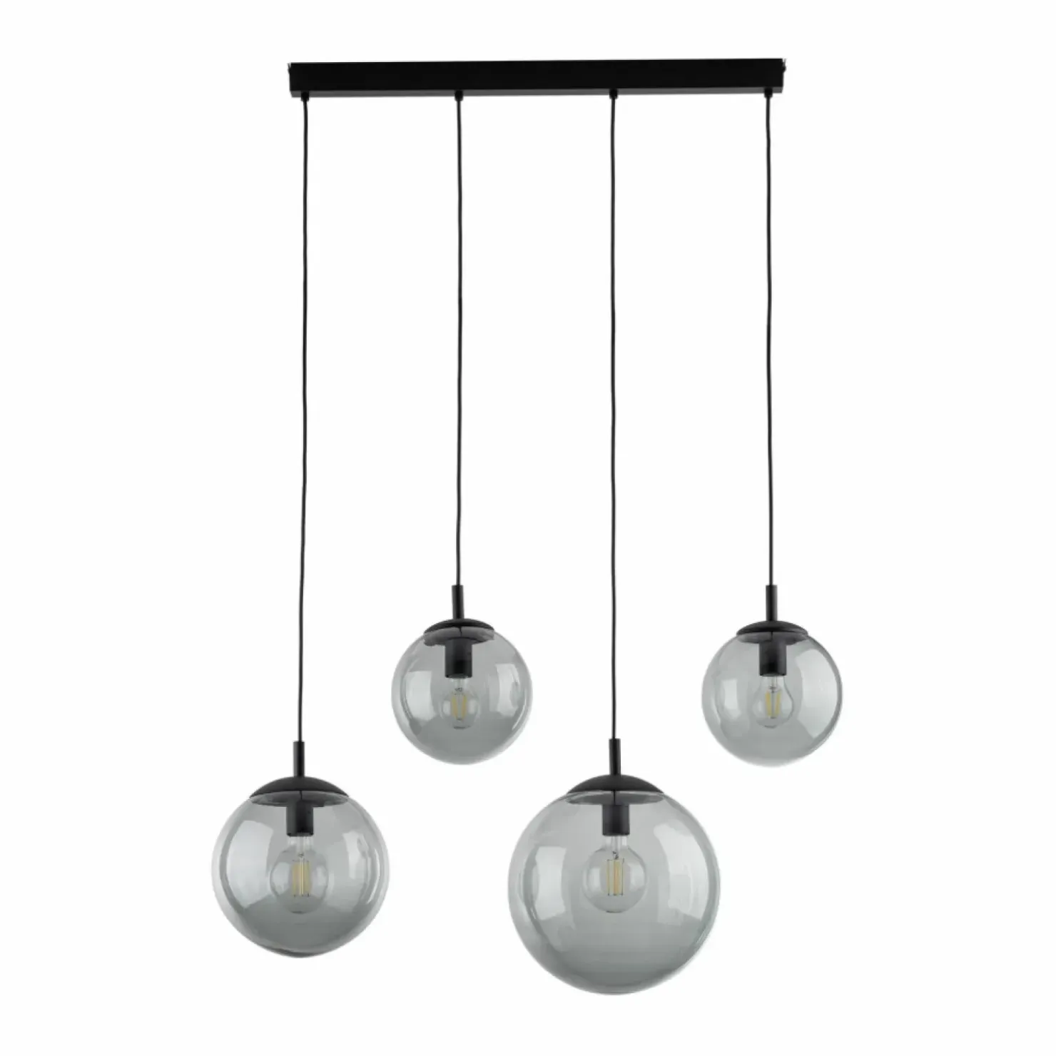 Best Sale Sklep Kaja Listwa sufitowa z ciemnymi kloszami TK 5381 ESME GRAPHITE | Kaja