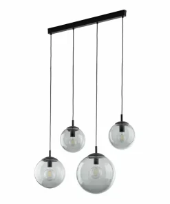 Best Sale Sklep Kaja Listwa sufitowa z ciemnymi kloszami TK 5381 ESME GRAPHITE | Kaja
