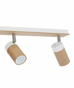 Discount Sklep Kaja Listwa sufitowa z drewnianymi reflektorami MLP9009 BARON | Kaja
