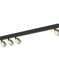 Best Sale Sklep Kaja Listwa sufitowa ze złotymi reflektorami, do kuchni TK 6314 z serii TOP