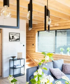 Best Sale Sklep Kaja Listwa z geometrycznymi ramkami K-4033 LAVAYA | Kaja Oświetlenie czarny