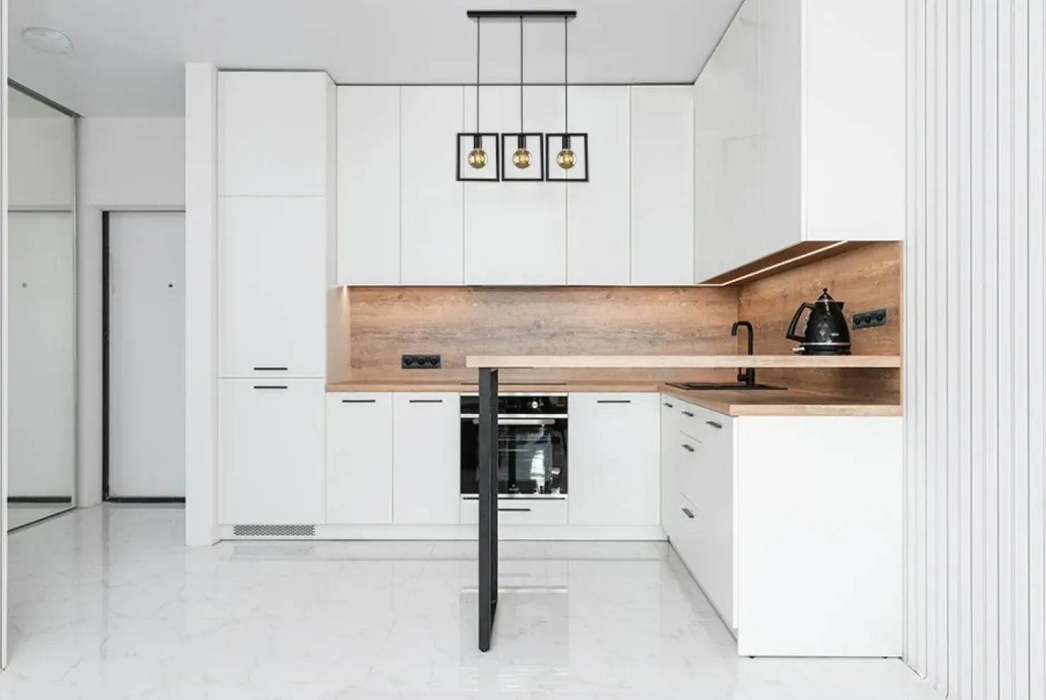 Best Sale Sklep Kaja Listwa z geometrycznymi ramkami K-4033 LAVAYA | Kaja Oświetlenie czarny