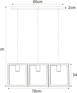 Best Sale Sklep Kaja Listwa z geometrycznymi ramkami K-4033 LAVAYA | Kaja Oświetlenie czarny