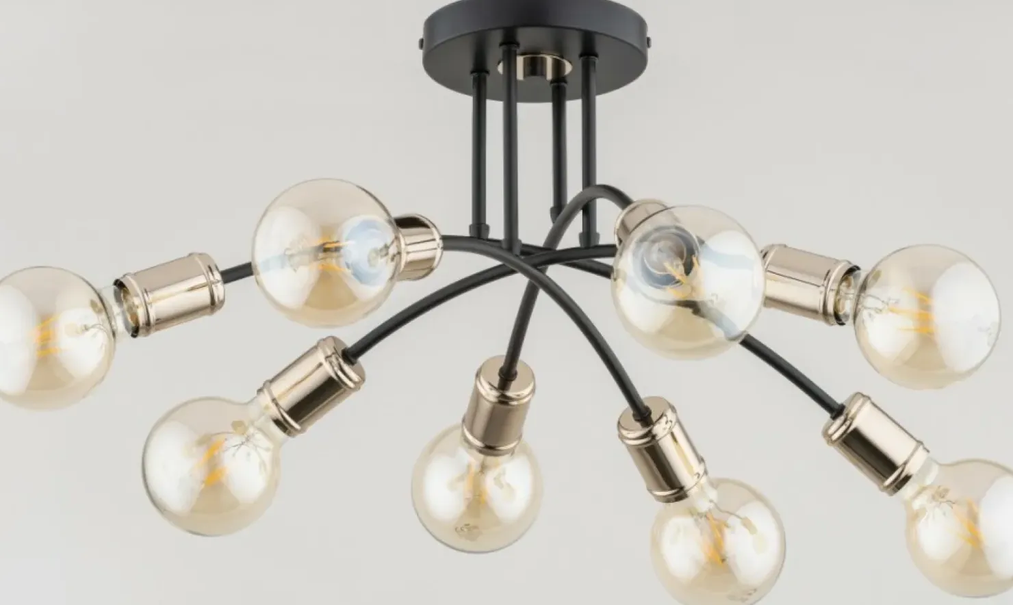 Flash Sale Sklep Kaja Lofotowa lampa sufitowa z wyeksponowanymi żarówkami AL 63098 | Kaja