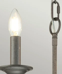Loftowa lampa wisząca na 6 żarówek CROWN6 z serii CROWN*Sklep Kaja Discount