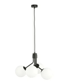 Best Sale Sklep Kaja Loftowa lampa wisząca z białymi kloszami 1138/4 NOVA | Kaja