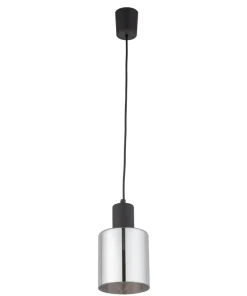 Store Sklep Kaja Loftowa lampa wisząca z lustrzanym kloszem TK 6653 SIERRA BLACK