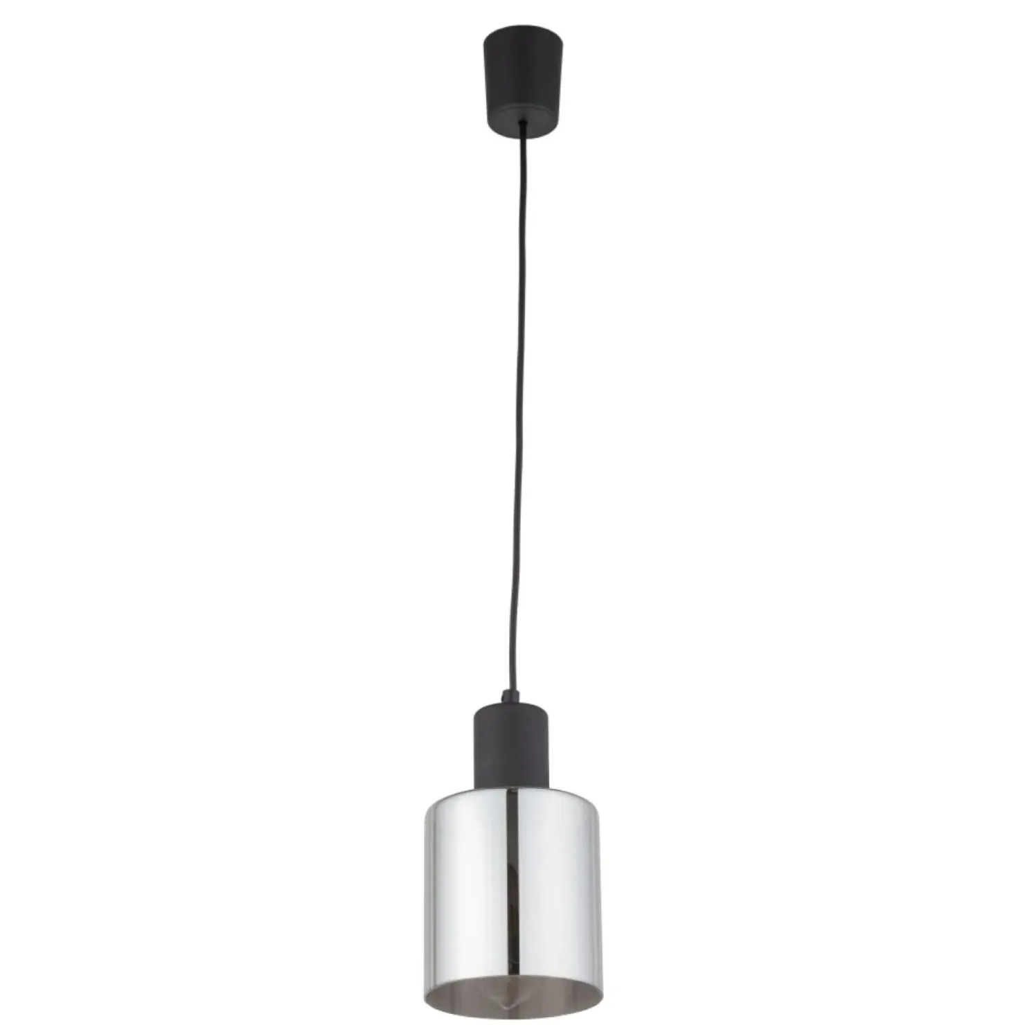 Store Sklep Kaja Loftowa lampa wisząca z lustrzanym kloszem TK 6653 SIERRA BLACK