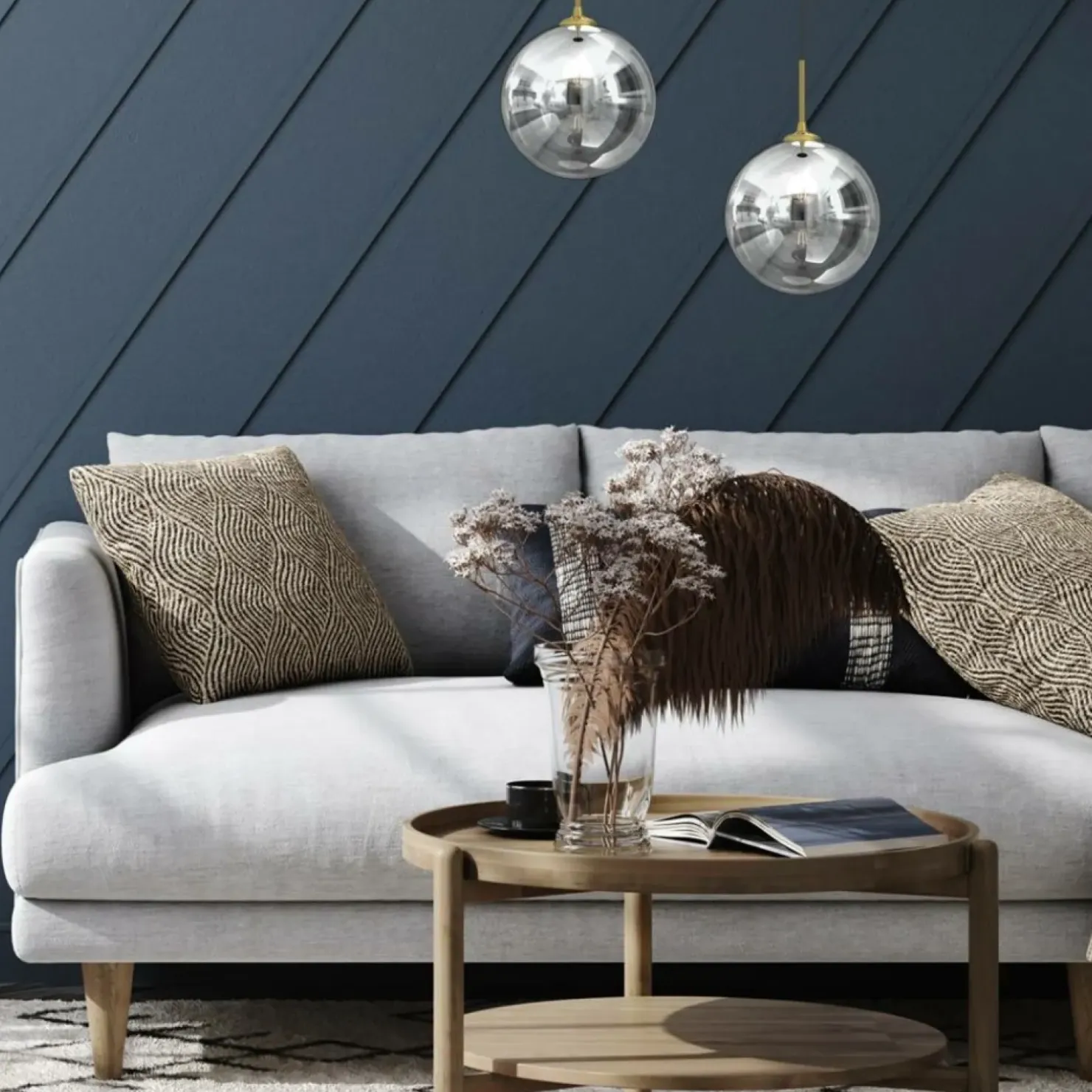 Flash Sale Sklep Kaja Luksusowa lampa wisząca do wnętrza glamour MLP8414 z serii REFLEX | Kaja Oświetl