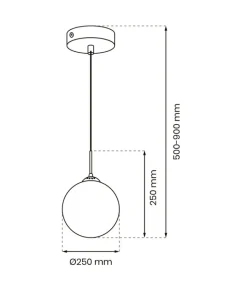 Flash Sale Sklep Kaja Luksusowa lampa wisząca do wnętrza glamour MLP8414 z serii REFLEX | Kaja Oświetl
