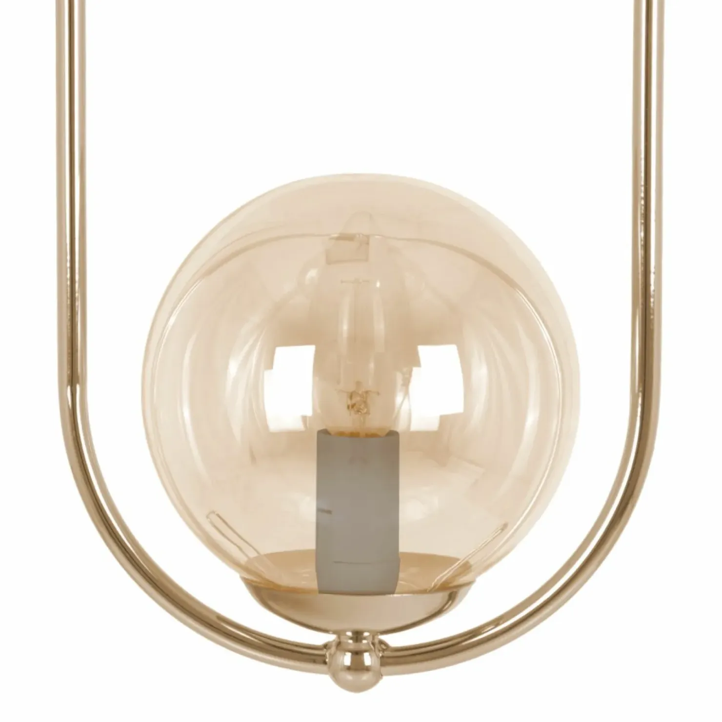 Luksusowa lampa wisząca, obręcz z kloszem K-5396 z serii SVEN*Sklep Kaja Clearance