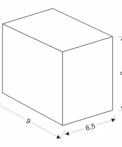 Mała, geometryczna lampa zewnętrzna kinkiet 21-32300 NERIUM | Kaja*Sklep Kaja Hot