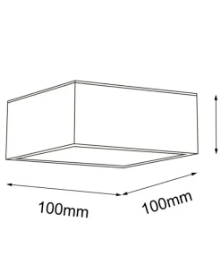 Mała lampa natynkowa LED IP44 4000K ANT 8578 z serii TOTTO*Sklep Kaja Cheap