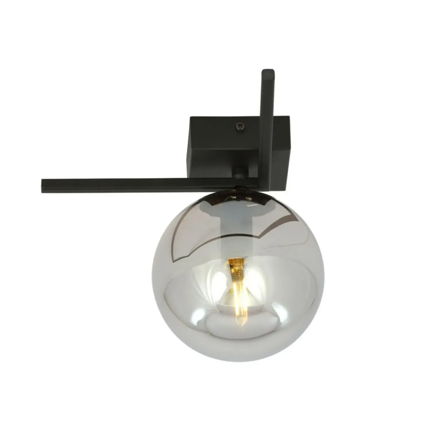 Mała lampa sufitowa z grafitowym kloszem 1131/1G IMAGO | Kaja*Sklep Kaja Store