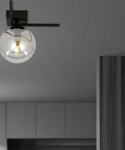 Mała lampa sufitowa z grafitowym kloszem 1131/1G IMAGO | Kaja*Sklep Kaja Store