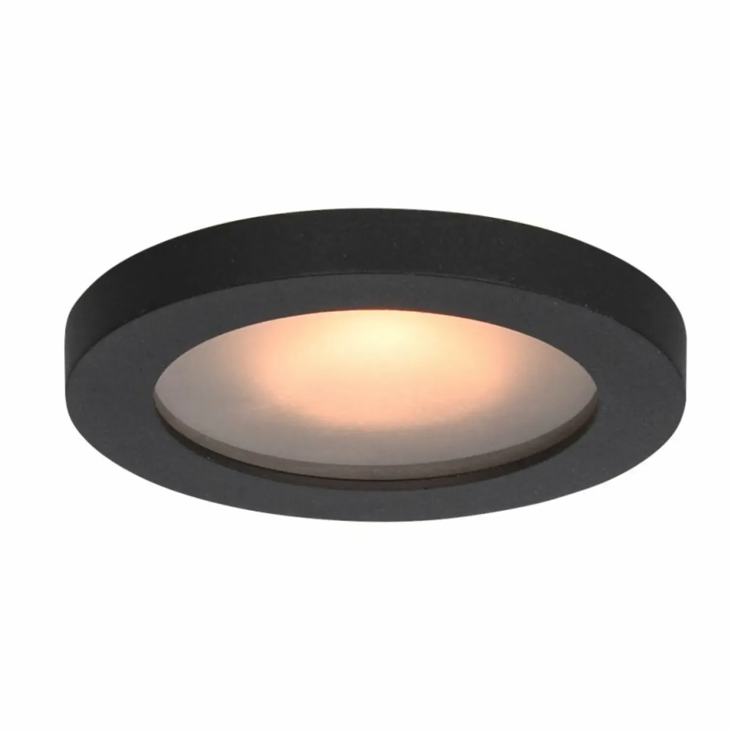 Mała lampa wpustowa ze stałym światłem DL-26385-GU10-BK ANTAR | Kaja*Sklep Kaja Best