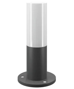 Mała, szara lampa ogrodowa stojąca 30cm O418FL-01GR z serii WILLIS*Sklep Kaja Clearance