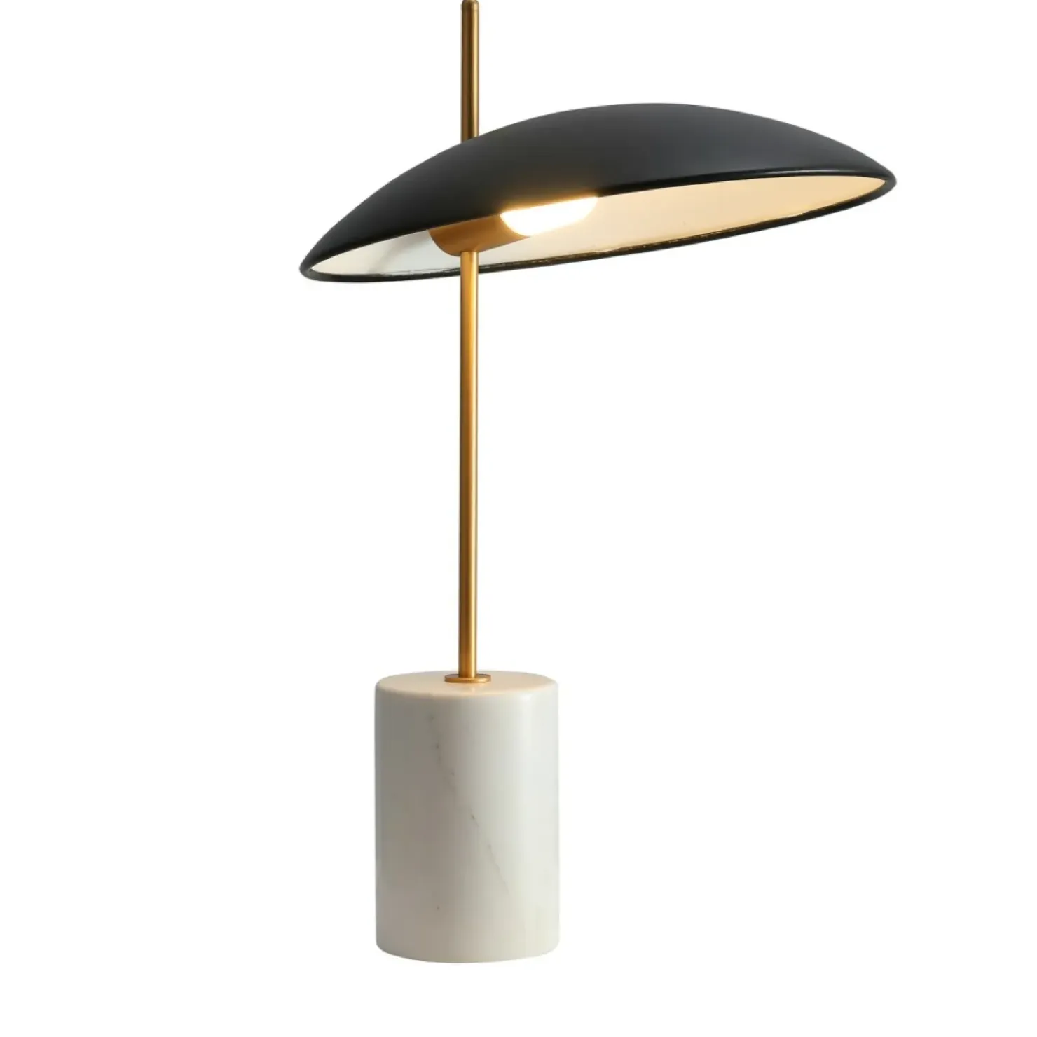 Marmurowa lampka stołowa do salonu TB-203342-1-BL VILAI | Kaja*Sklep Kaja Cheap