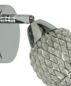 Mały kinkiet z kryształowym kloszem 91-06868 CLEAR | Kaja Oświetlenie*Sklep Kaja Shop