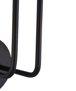 Metalowa, czarna lampa ścienna T532WL-02B GILBERT | Kaja Oświetlenie*Sklep Kaja Online