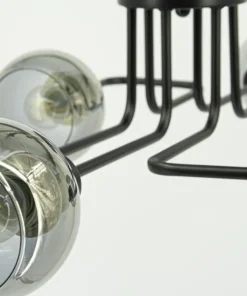 Metalowa lampa sufitowa z otwartymi kloszami 3040/6 BLTANGO | Kaja*Sklep Kaja Cheap