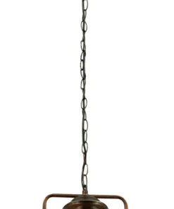 Fashion Sklep Kaja Metalowa, loftowa lampa wisząca do kuchni 7897/1 BL CO LOFT | Kaja