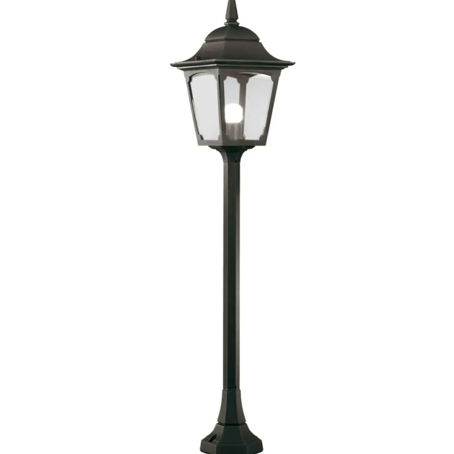 Metrowa lampa ogrodowa, pionowa CP5-BLACK z serii CHAPEL*Sklep Kaja Best
