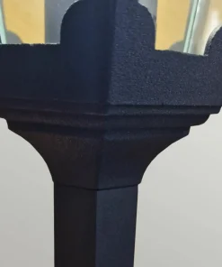 Metrowa lampa ogrodowa, pionowa CP5-BLACK z serii CHAPEL*Sklep Kaja Best